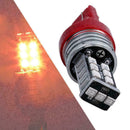 2 Pcs/Set 7443Red LED Strobe Blinking Brake Tail Bulbs Light Parking Q7N0 S B8V8