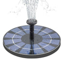 Solar Fountain with Battery Backup 2.5W Bird Bath Fountain Free Standing So