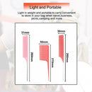 3x One-Way Weaving Highlighting Foiling Hair Combs, High Temperature Resistant