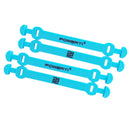 4Pc Tennis Squash Racket Vibration Dampener Shock Absorber Damper Blue