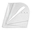 Center Finder Tool for Square Round Stock Woodwork Supply Clear Measurement