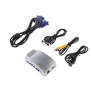 Computer PC to TV Converter Box VGA to S-Video Composite Adapter Switch