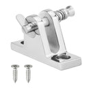 316 Stainless Steel Marine 90 Degree Boat Bimini Top 2 Holes Deck Hinge with