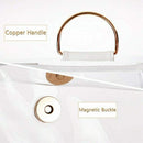 1X(Transparent Dust Bag Clear Purse Organizer Dustproof Handbag Holder With