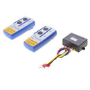 98Ft 12V 12 Volt Wireless Dual Remote Control Kit for Truck Jeep ATV