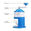 Household Easy Ice Shaver Crusher Handheld Snow Manual Crushing Ice Machine C1I1