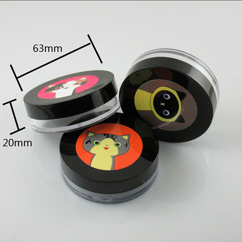 1pc 8g empty cosmetic sifter loose jar container puff box makeup trave ouJ Cy