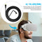 16FT With Fixing Clip VR Headset Accessories Black Link Cable for Oculus Quest 2