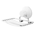 Draining Soap Holder Multifunction Wall Mounted Strong Sucker Bathroom Tray