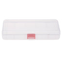 Rectangle Plastic Clear Box and Storage Case for Small Parts, Hardware and