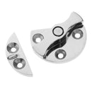 316 Stainless Steel Twist Lock Round Marine Boat Door Catch Latch 1.8" for Boat