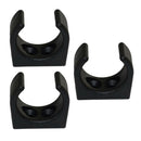 3x Marine Boat Nylon Clips For Ladder Paddle Pole Light Hook Stowing Bracket