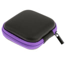 4Pcs Carrying Hard Case Box Headset Earphone Earbud Storage Pouch Bag