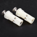 2pcs DIY Plastic Toilet Seat Screws Fixings Fit Toilet Seats Hinges Repair