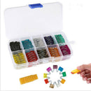 120Pcs Mini Auto Blade Fuses Assorted Car Van Bike Fuse Set 5 10 15 20 25 30 A
