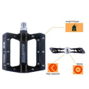 Nylon Composite 9/16" Mountain Bike Pedals High-Strength Non-Slip Bicycle P