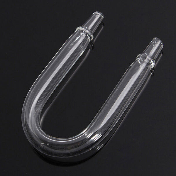 High Quality U Shaped Glass Tube Bend for Aquarium Co2 System Diffuser Kit