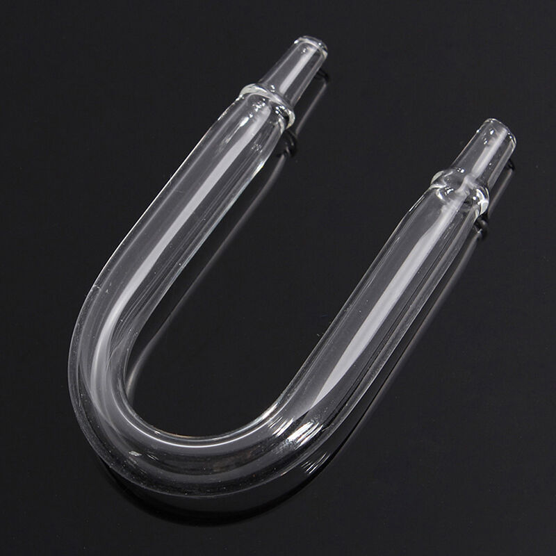 High Quality U Shaped Glass Tube Bend for Aquarium Co2 System Diffuser Kit