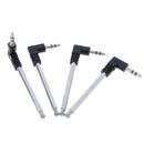 4X metal Cell Phone Multi Purpose 3.5mm FM Radio Antenna 8.8 inch Long OZ