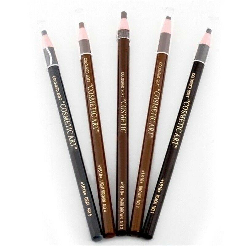 4pcs/set Microblading Tattoo Eyebrow Pencil Long Lasting Eye Brow Makeup Pencil