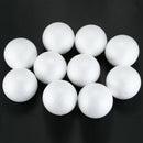 10 x Christmas Decoration Modelling Craft Polystyrene Foam Ball Sphere 10cm R1B7