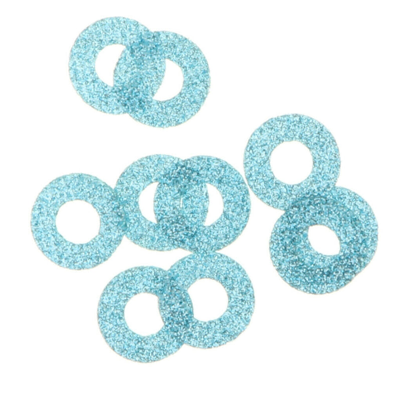 10pcs 24mm Light Blue Shinning Plastic Safety Eyes for Teddy Bear Soft Animal