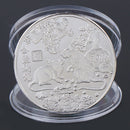 2020 Year of the Rat Commemorative Coin Zodiac Souvenir Coins Challenge Coin ME