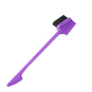 Double Sided Edge Comb Beauty Hair Styling Salon Hairdressing Tool (Purple) A