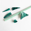5 Piece Set Elegant Ladies Hairpin Emerald Series Hairpin Heart Triple-corn