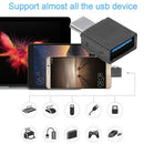 New USB 3.1 type-c otg adapter to usb3.0 connection mouse adapter Random