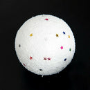 Christmas Tree Decoration Ball 6cm Bubble Star Christmas Ball Pendant 6 Pack