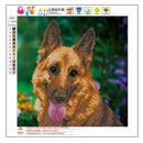Dog 5D Round Diamond Painting Embroidery DIY Needlework Cross Stitch Set