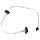 45CM 4 Pin To 2 SATA Power Supply Cable For Main Board Interface SSD Power JBTEU