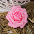 100xFoam Rose Heads Artificial Flower Floral for Wedding Decor ~Pink &White