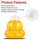 2pcs Beehive Wasp Trap Hornets Repellent Home Garden Plastic Hanging Bee Catcher