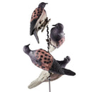 4PCS Hunting Dove Decoys Pigeon Bird Decoy for Hunting Garden Decorative