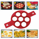 Flip Cooker Pancakes Mold - New Upgrade Silicone Pancake Molds 7 Circles Rk N3T7
