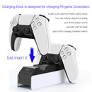 Controller Dual Charger Station for Sony PS5 Wireless Gamepad Power Cradle