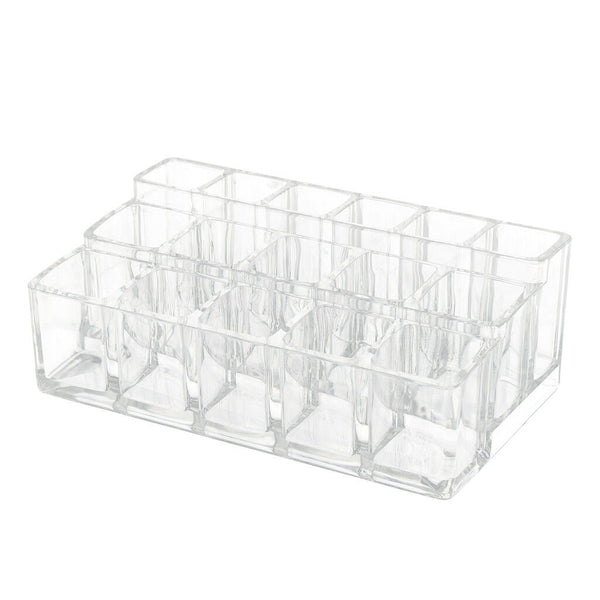 Cosmetics Organizer Makeup Lipstick Holder Acrylic Case Box Display Clear