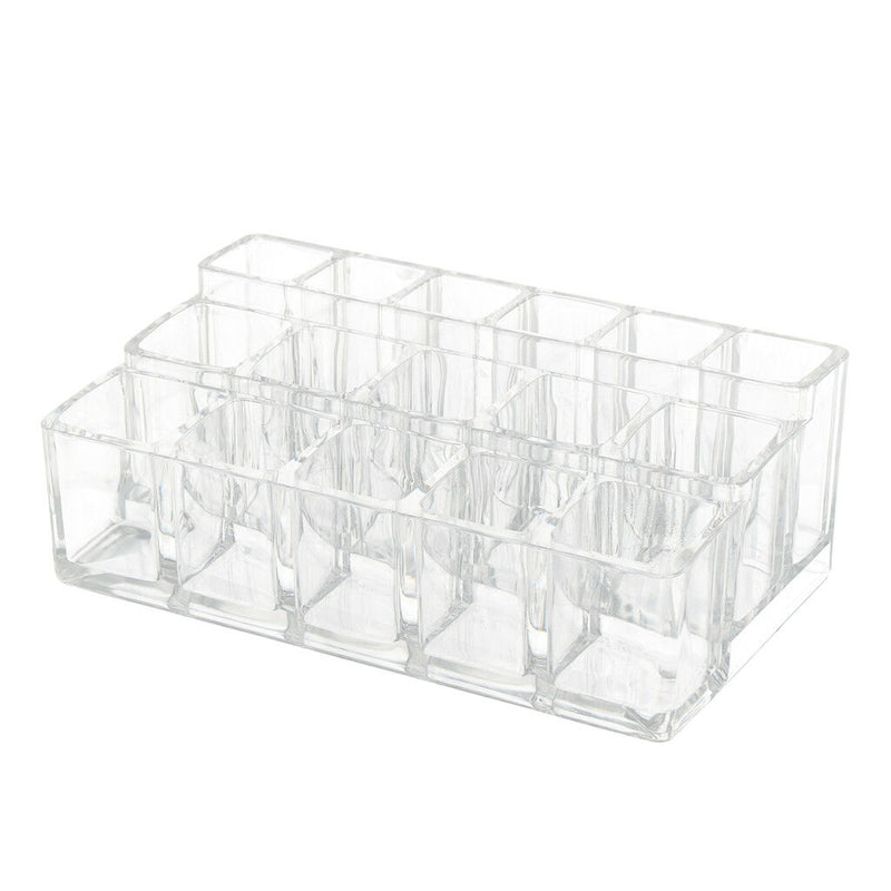 Cosmetics Organizer Makeup Lipstick Holder Acrylic Case Box Display Clear