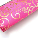 Women's Flower Floral Coin Purse Wallet Money Bag Mini Clutch Bag(Rose Red) S6I1