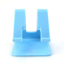 Universal Plastic Desktop Holder Tablet Mobile Phone Stand Bracket (Blue) A