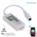 LED WiFi Remote Controller Works with Alexa/Google Home Voice Control for 5