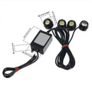 Car Drl 4 In 1 12V Eagle Eye Led Emergency Strobe Light Drl Wireless Remote