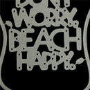 Happy beach holiday Metal Cutting Dies Stencil for DIY Scrapbooking Album Car JS