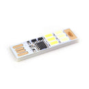 Mini Touch control 2 lightcolors adjustable LED USB Light Double Sided 3C