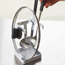 Cooking Tool Storage Rack Home Spoon Rest Pot Lid Holder Kitchen Organizer Stand