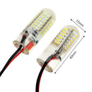 Underwater Night Lights 48 Leds Attract Fish Fishing Lighting 12V Flashing  W1N9