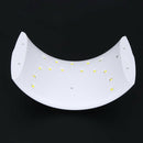 Sun9s/9c Nail Dryer 24W UV Lamp White Light Timer Nail Lamp Curing UV LED