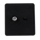 Quick Release Tripod Head QR Plate for Weifeng Tripod 330A Black